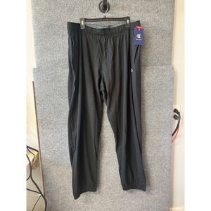Champion Mens Jersey Jogger Pants Black Authentic Athleticwear 4XL New With Tags